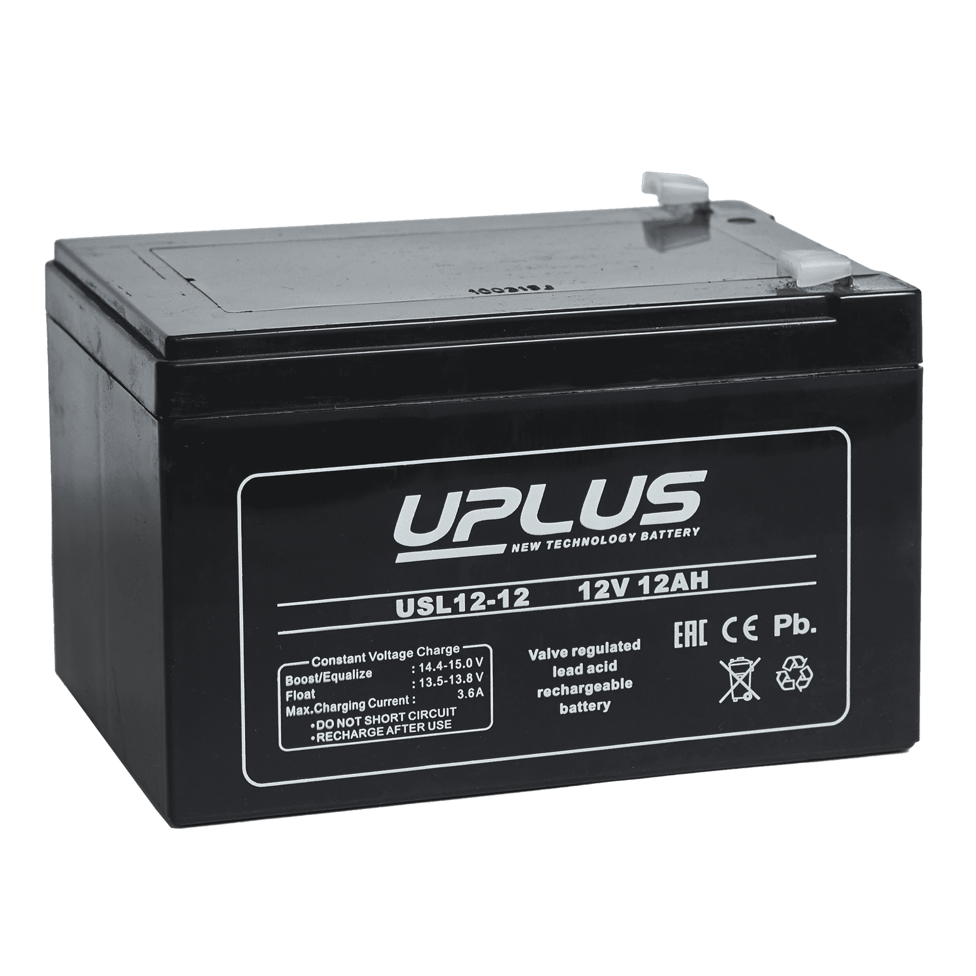 AGM-VRLA батарея для UPS UPLUS USL - Long Life Standby  USL12-12, 12 Ач