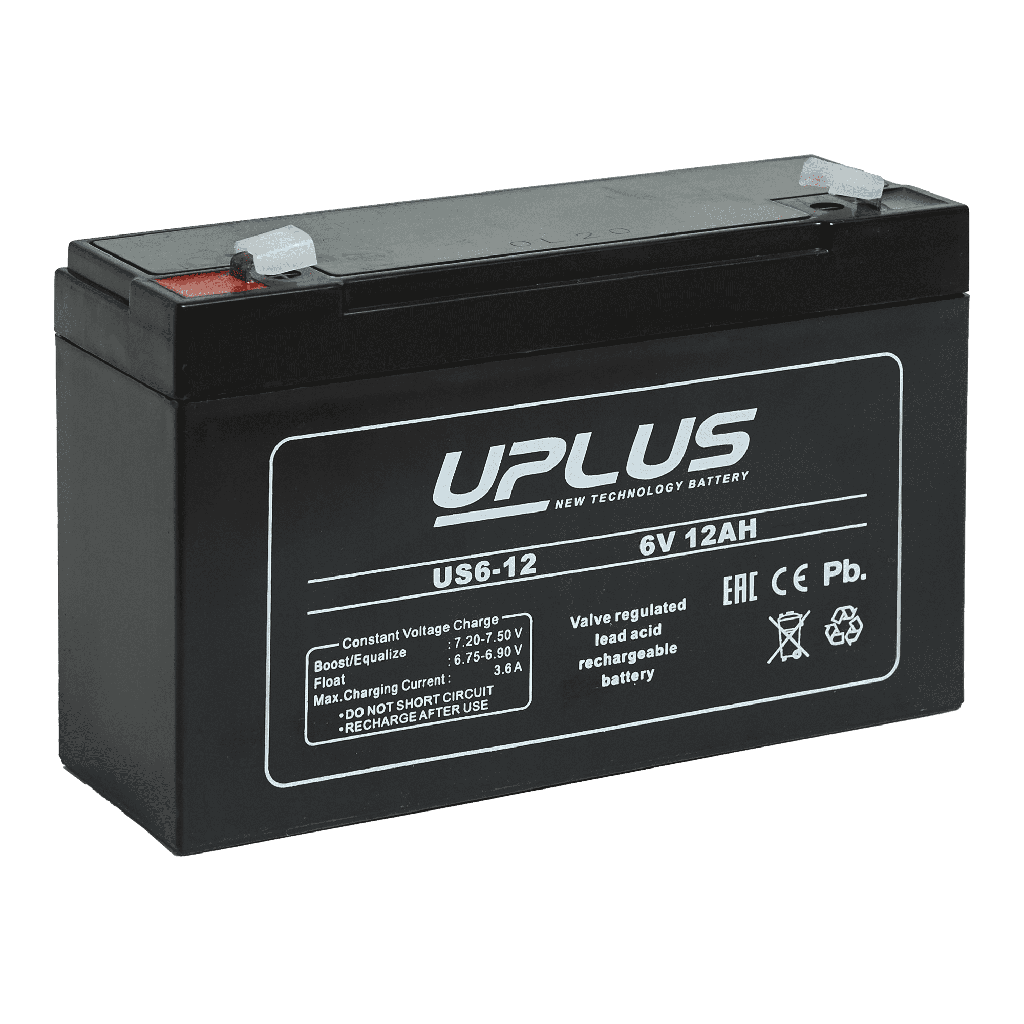 AGM-VRLA батарея для UPS UPLUS US-GENERAL PURPOSE US6-12, 12 Ач
