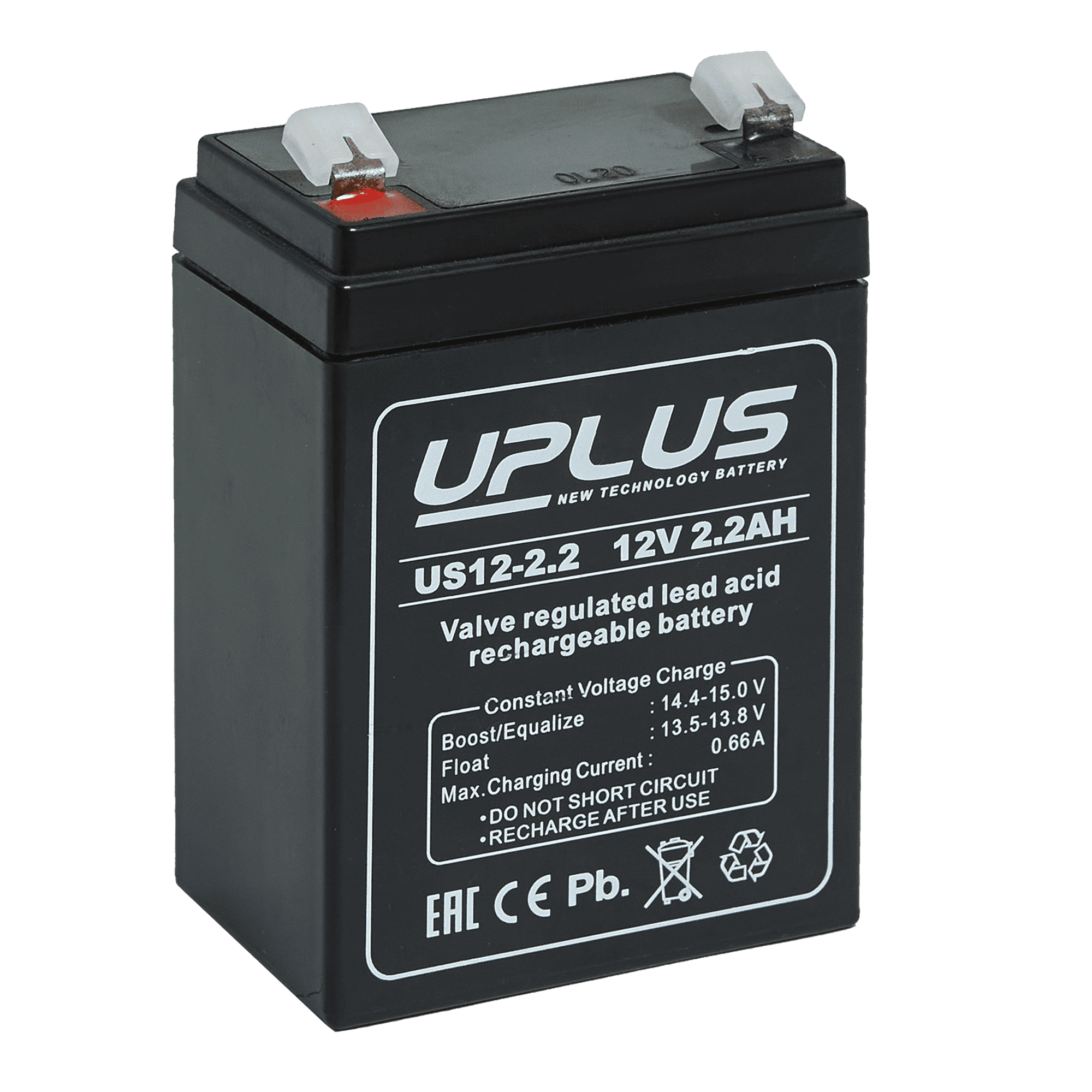 AGM-VRLA батарея для UPS UPLUS US-GENERAL PURPOSE US12-2.2, 2,2 Ач