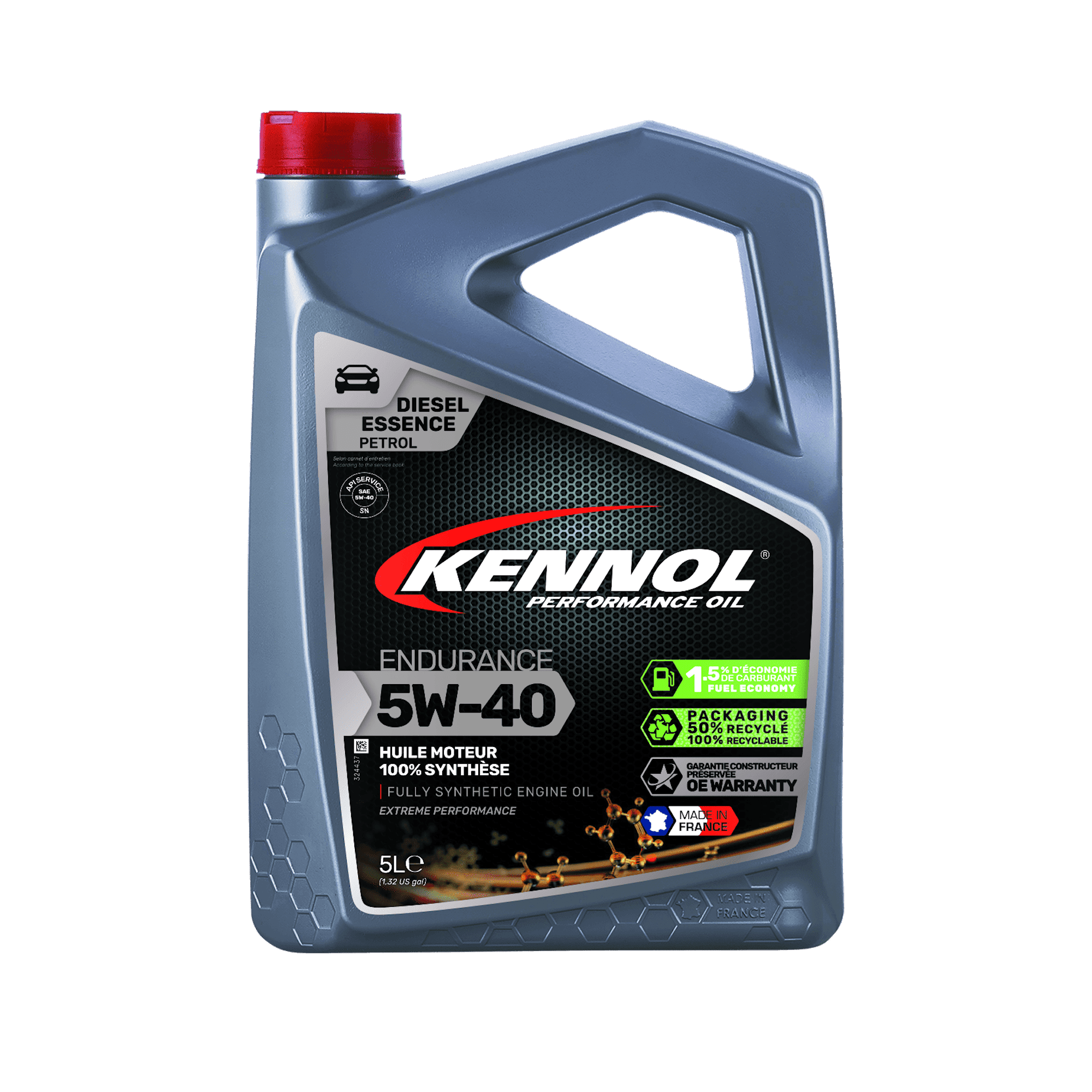 Моторное масло KENNOL ENDURANCE 5W40 5L 193073