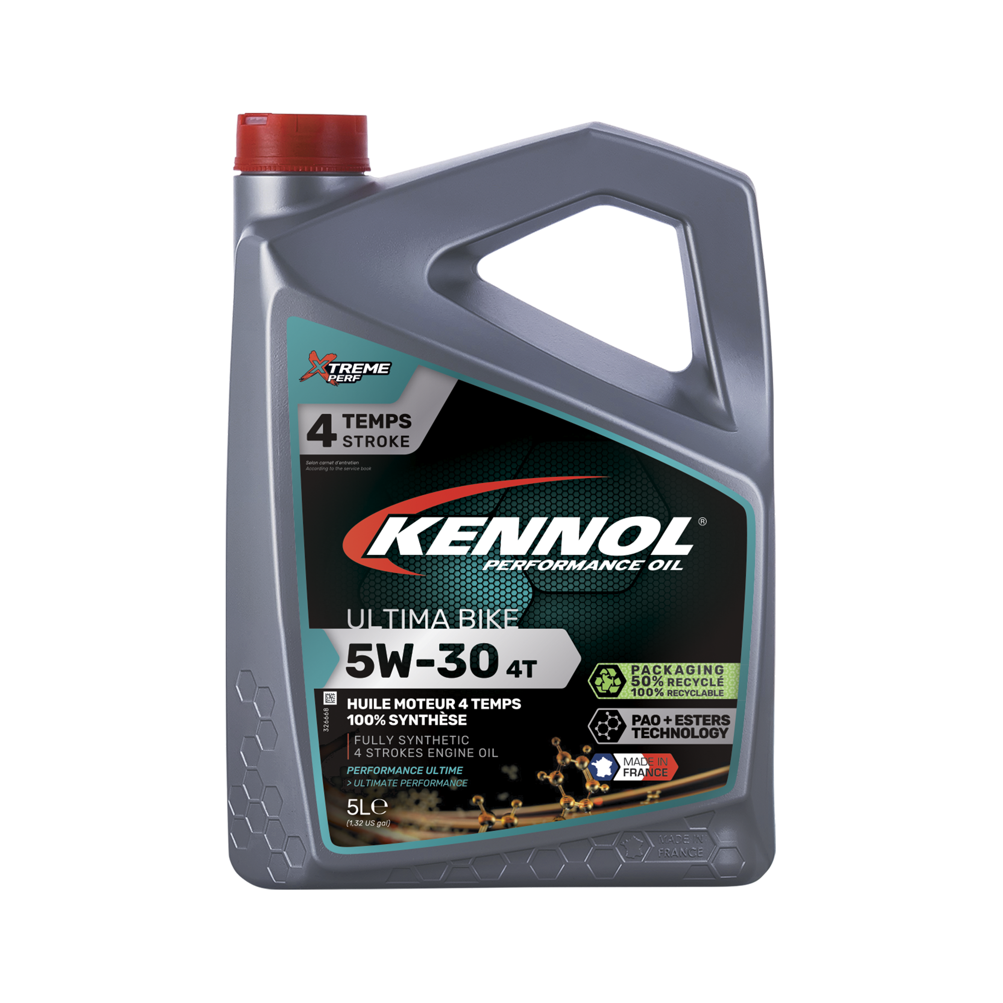 Моторное масло KENNOL ULTIMA BIKE 5W-30 100% SYNTHESE 5L 193993