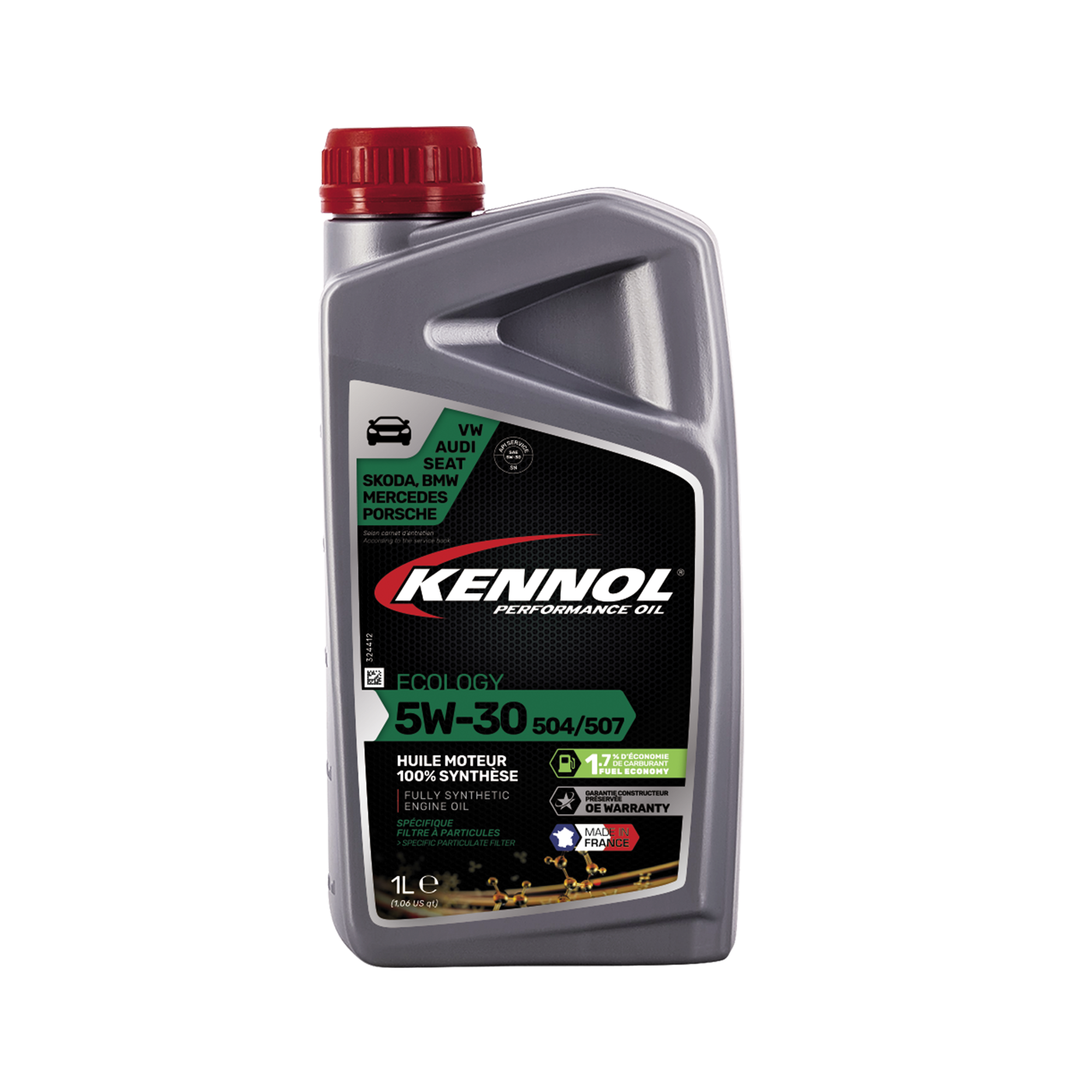 Моторное масло KENNOL ECOLOGY 5W30 504/507 1L 193191