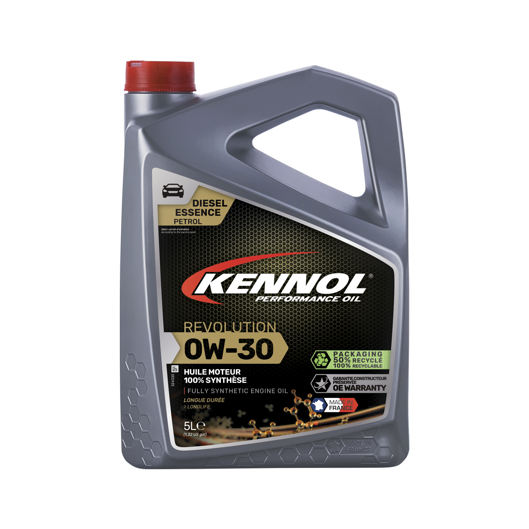 Моторное масло KENNOL REVOLUTION 0W30 5L 193033